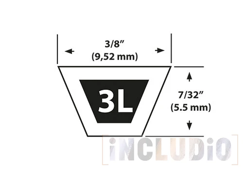 Mitsuboshi Belts  Super KB - 3L